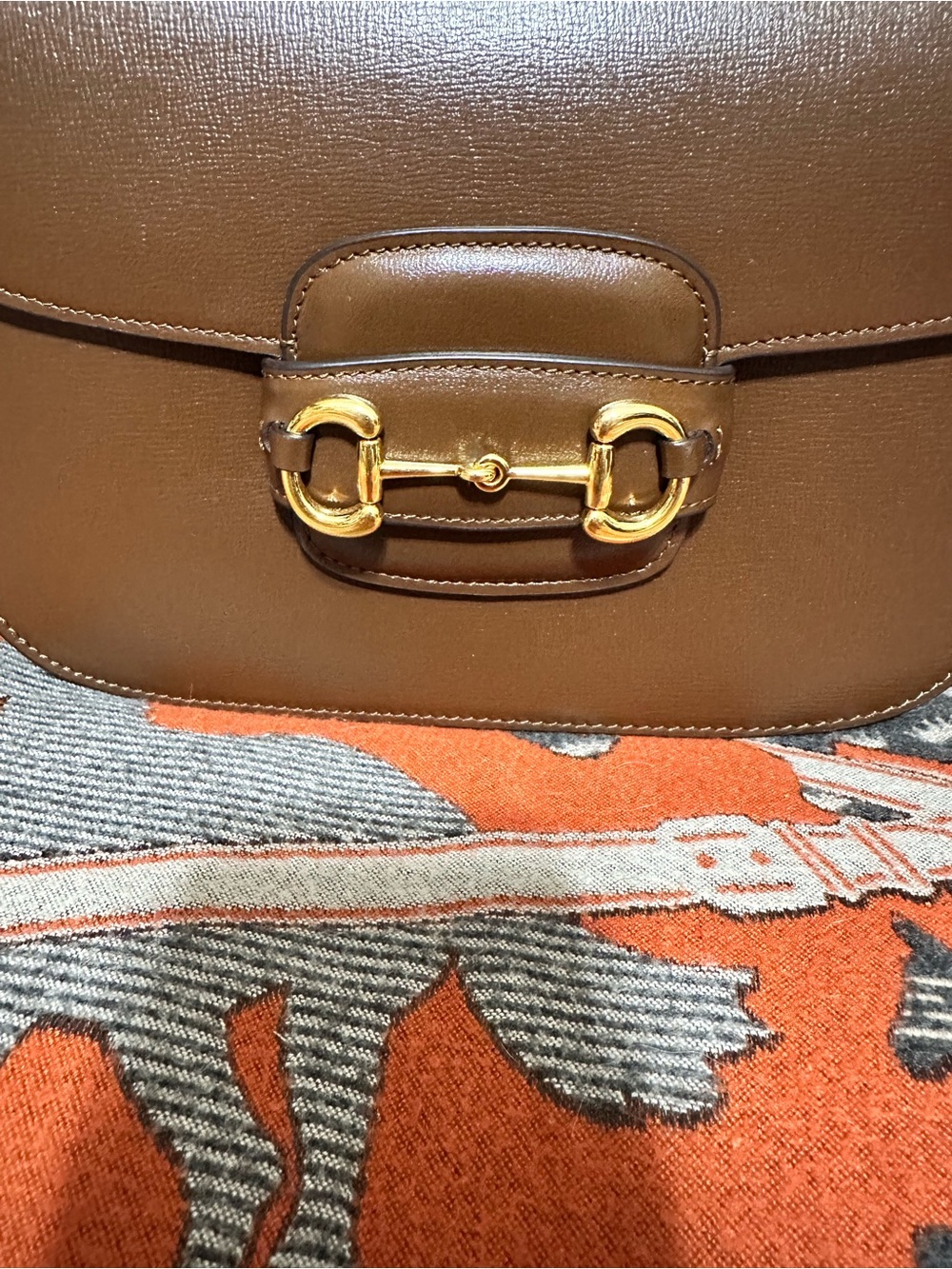 GUCCI ❤️🌟HORSEBIT 1955 RICH BROWN  BAG⭐️ - Picture 4 of 15
